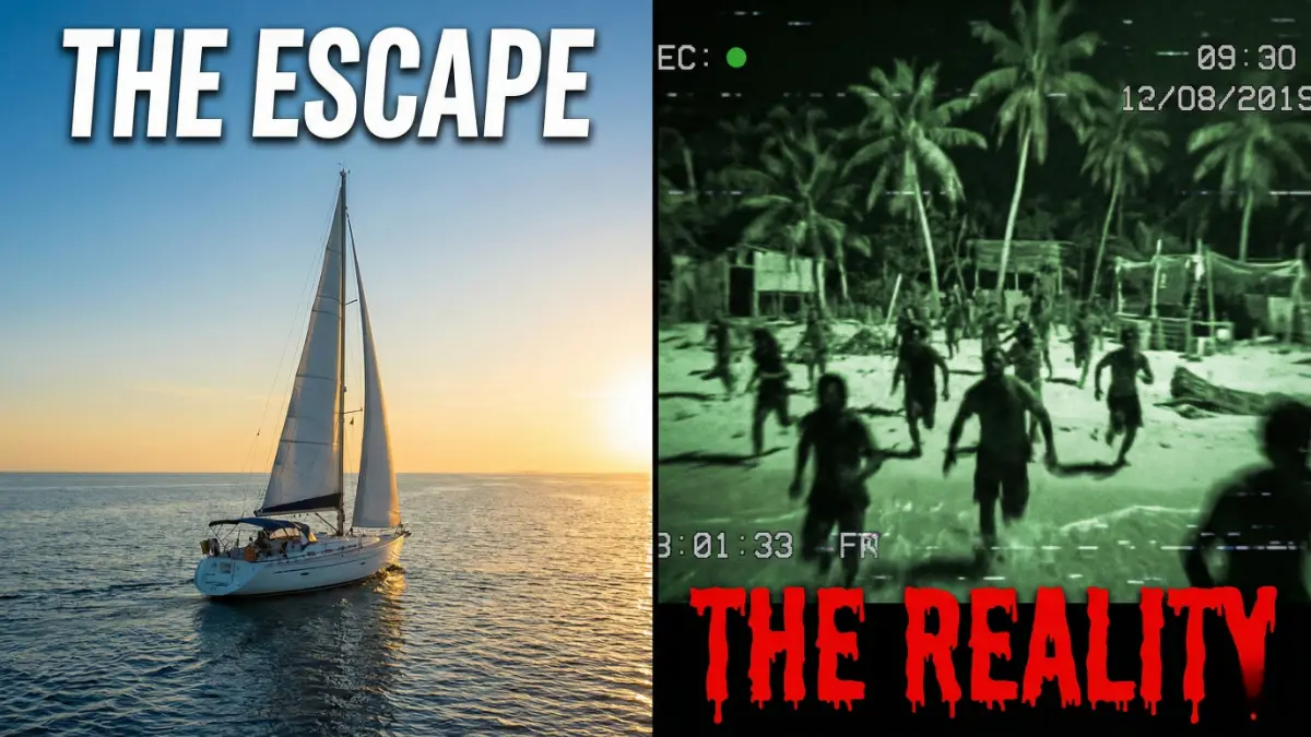 Dawn of the Dead 2004 boat escape scene vs tragic post credits zombie island reveal.