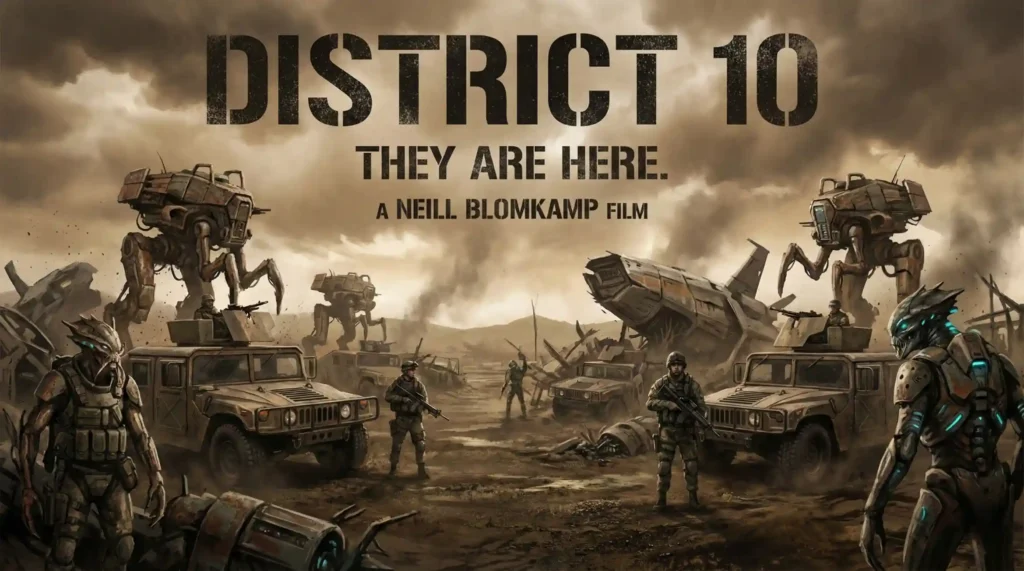 Concept art for the upcoming District 10 movie directed by Neill Blomkamp.
